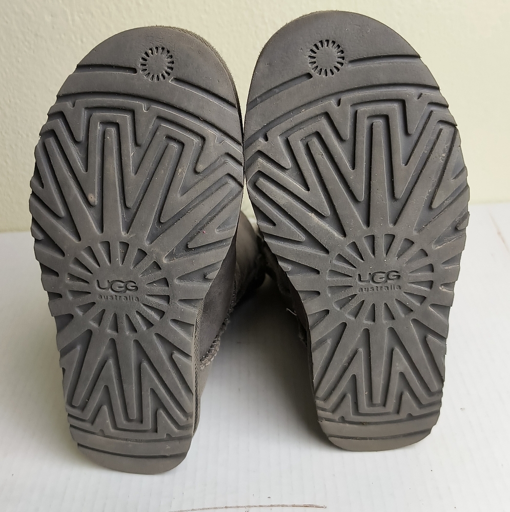 UGG Charming Bailey 6 Button Gray Winter Boots Mi… - image 11